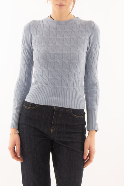 Maglione a treccia Susy mix - Carta da zucchero