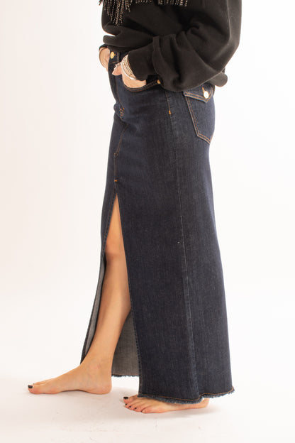 Gonna 3/4 di jeans Susy mix - Denim