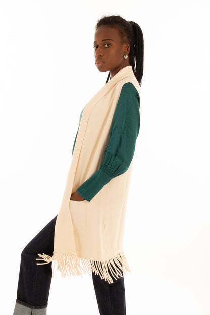 Gilet con frangie Articolo 8054