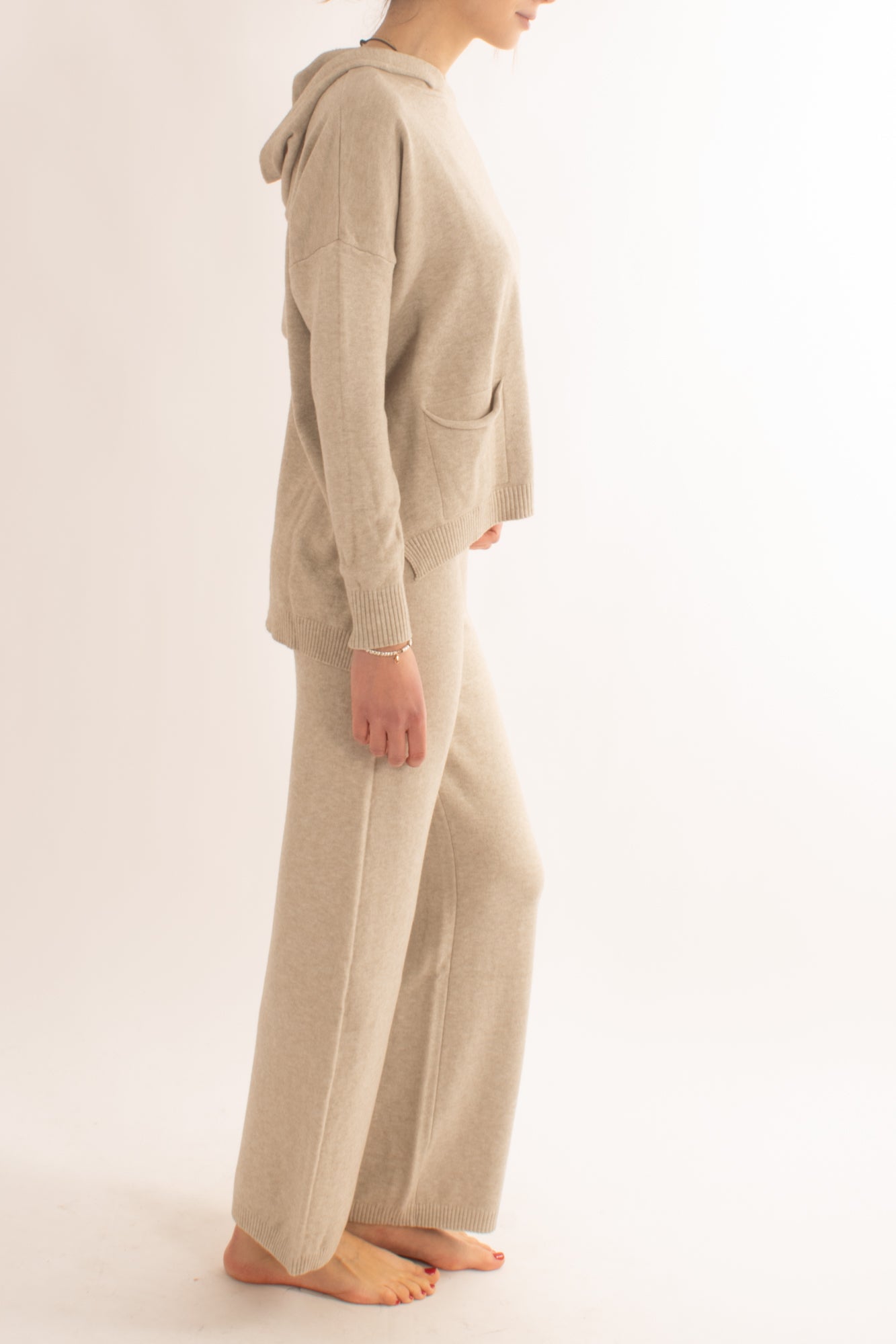 Maglione + pantalone Susy mix - Beige