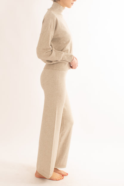 Completo in maglia Susy mix - Beige