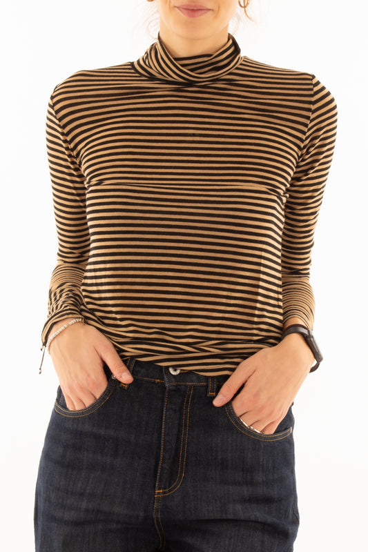 Maglia misto cashmere Susy mix - Cammello