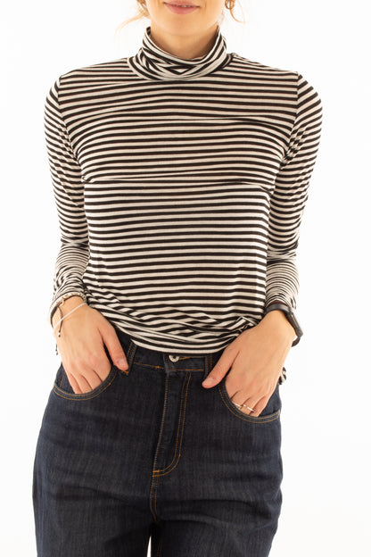 Maglia misto cashmere Susy mix - Panna