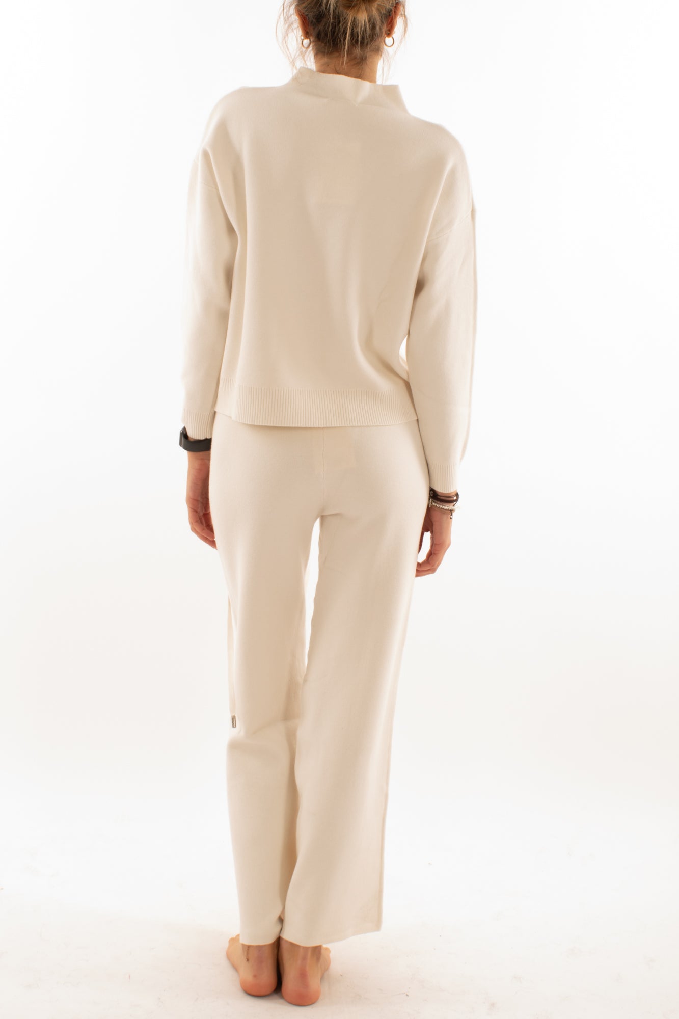 Maglia + pantalone Susy mix - Panna