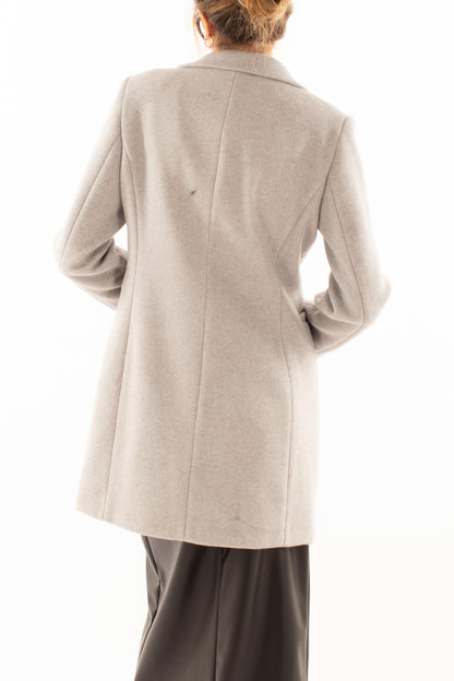 Cappotto 3/4 Susy mix - Grigio