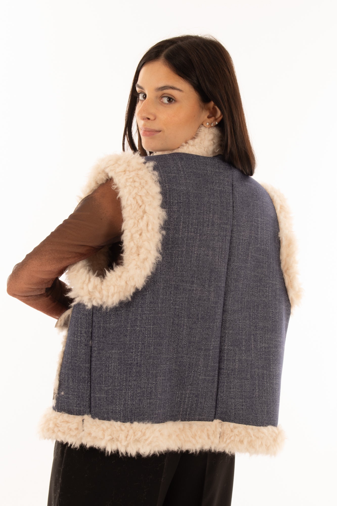 Gilet di jeans Susy mix - Jeans