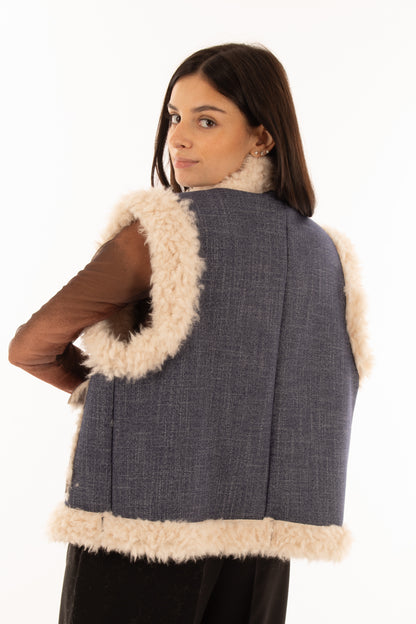 Gilet di jeans Susy mix - Jeans