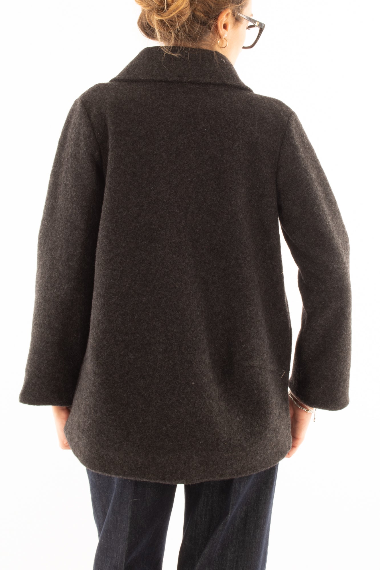 Giaccone over Susy mix - Grigio