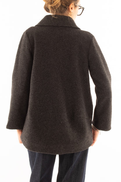 Giaccone over Susy mix - Grigio