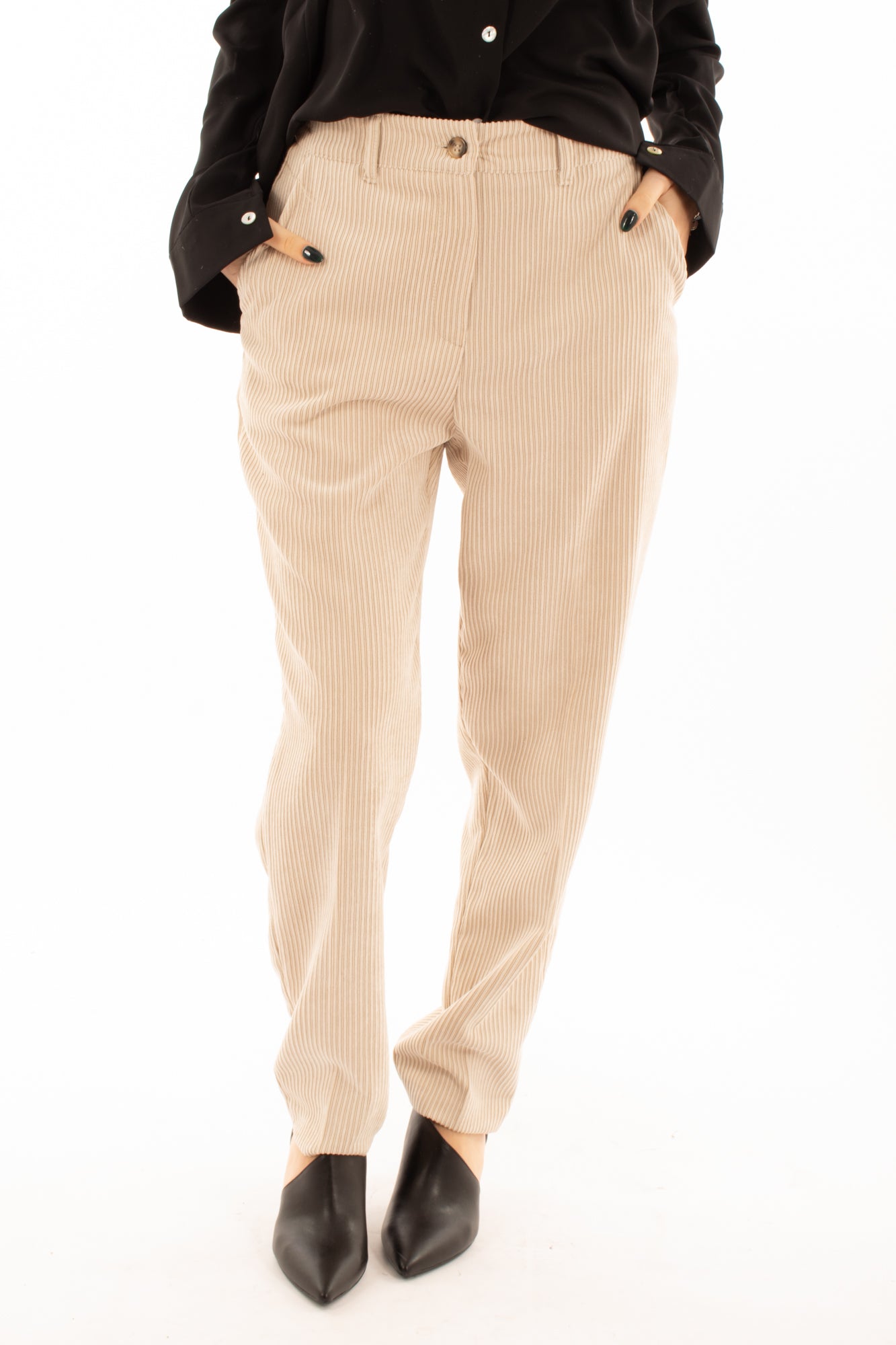 Pantalone in velluto rocciatore Susy mix - Lana