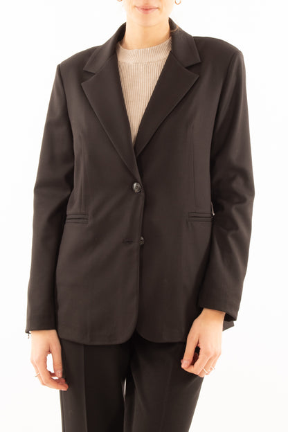 Giacca con scritte Susy mix - Nero