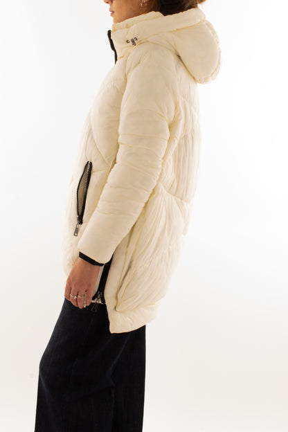 Piumino 3/4 Susy mix - Crema