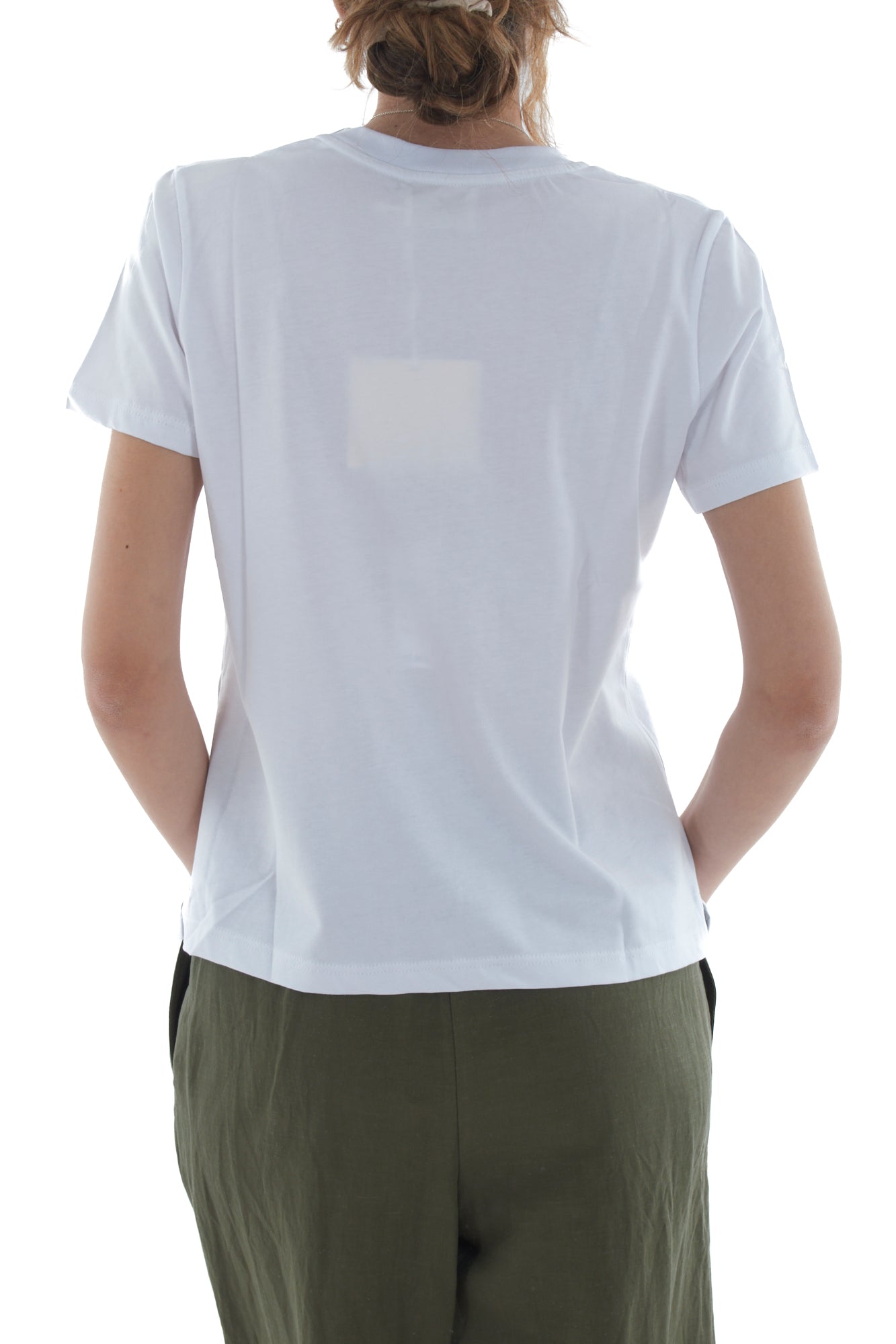 T-shirt con scritte da Donna Angela davis - Bianco