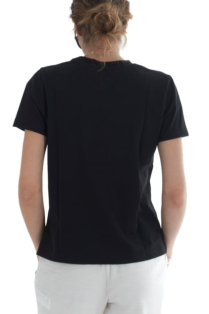 T-shirt con scritte da Donna Angela davis - Nero