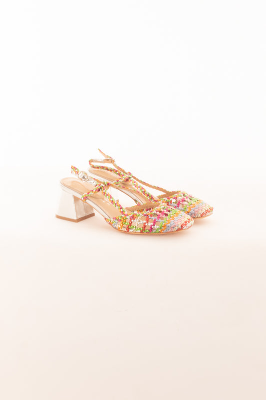 DIVINE FOLLIE Sling back multicolor da Donna Divine folli - Multicolor Multicolor