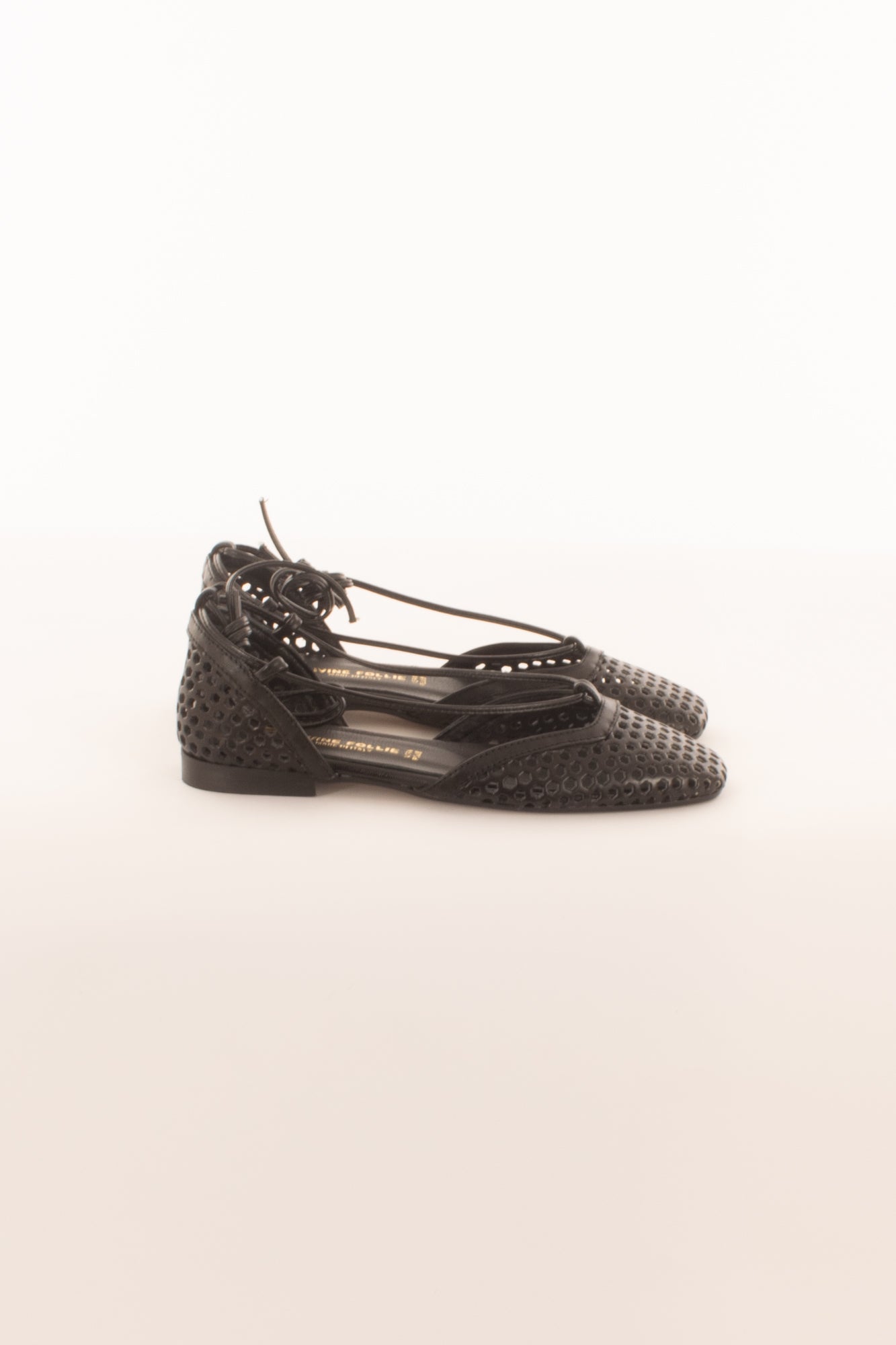 Ballerina in pelle da Donna Divine follie - Nero