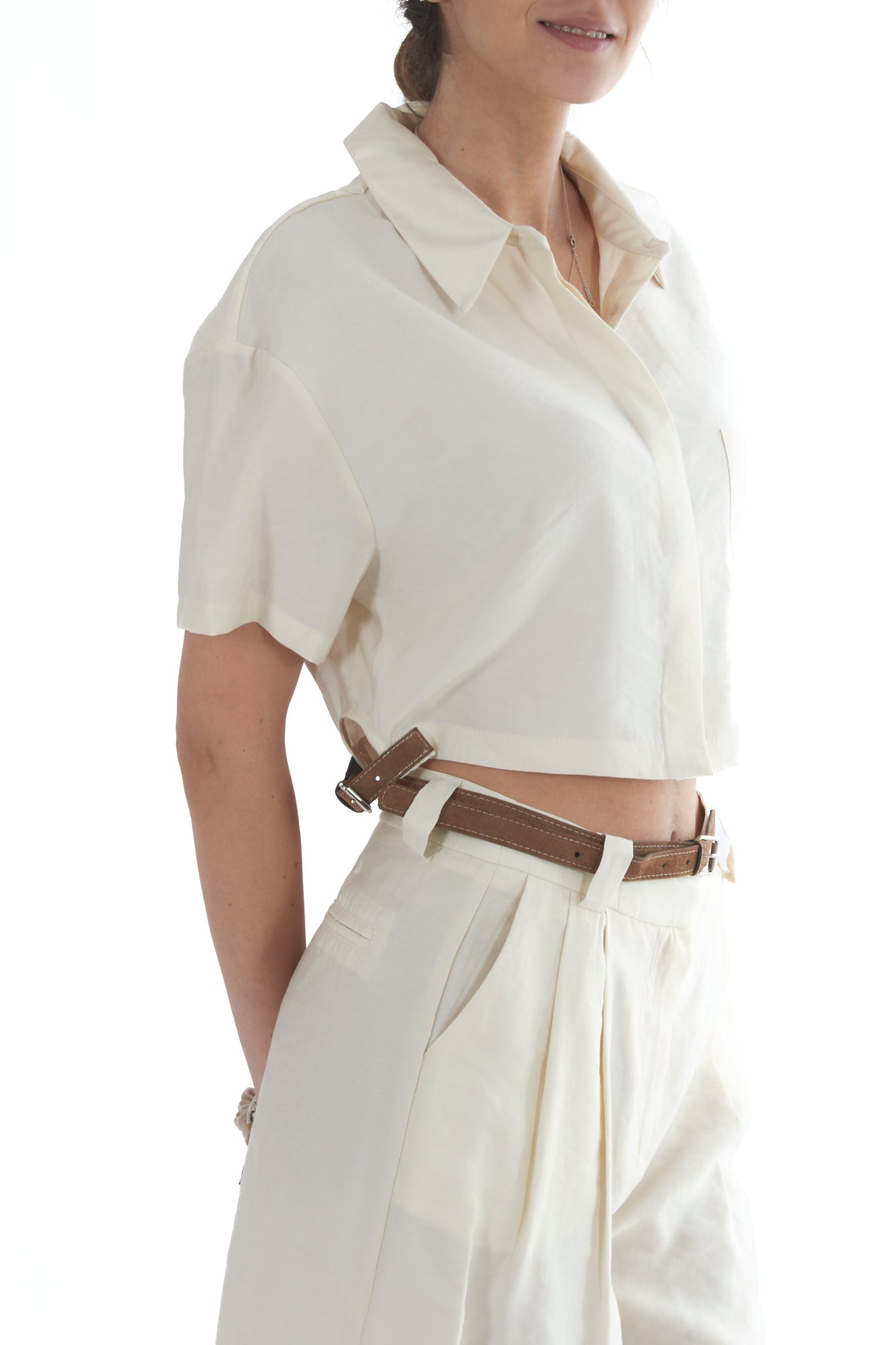 Completo blusa + short da Donna Dixie - Burro