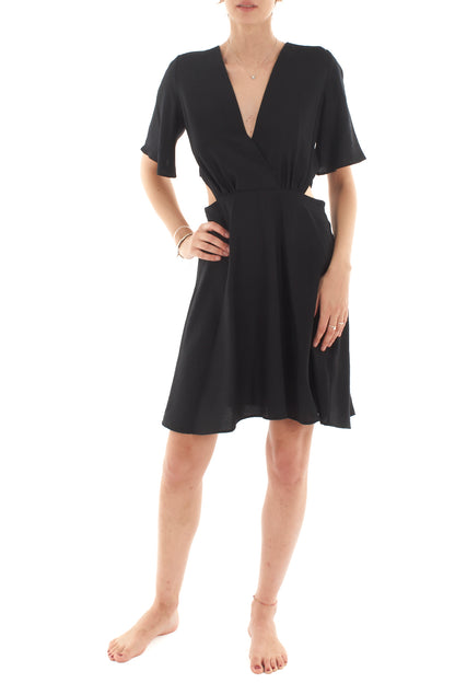 Abito con fori da donna Dixie - Nero