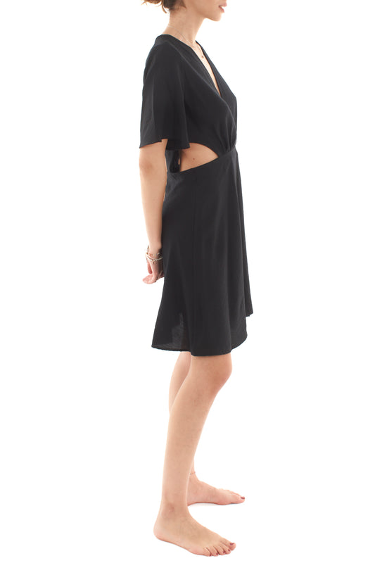 Abito con fori da donna Dixie - Nero