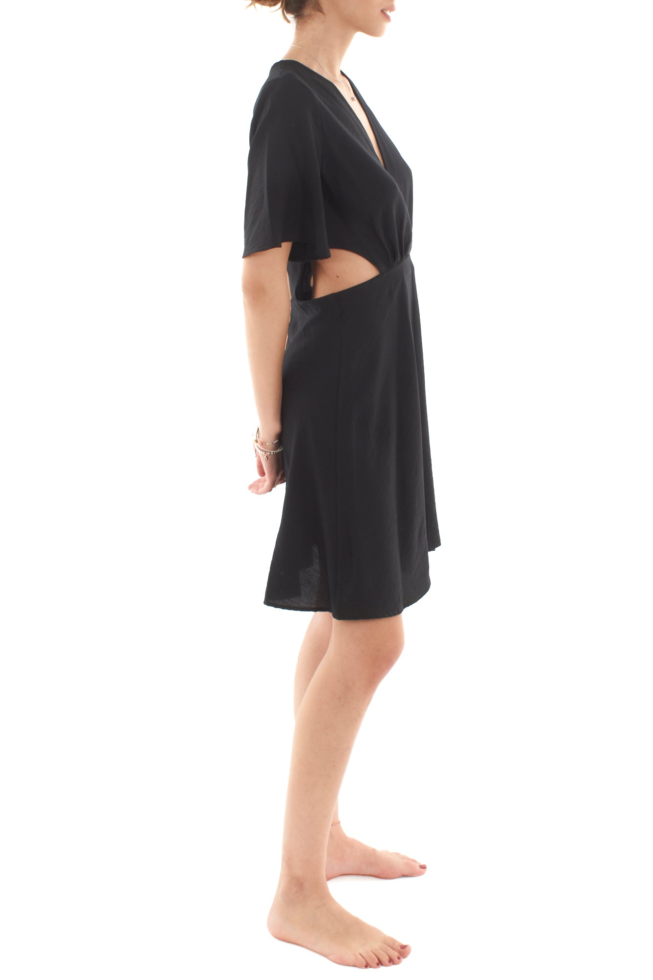 Abito con fori da donna Dixie - Nero