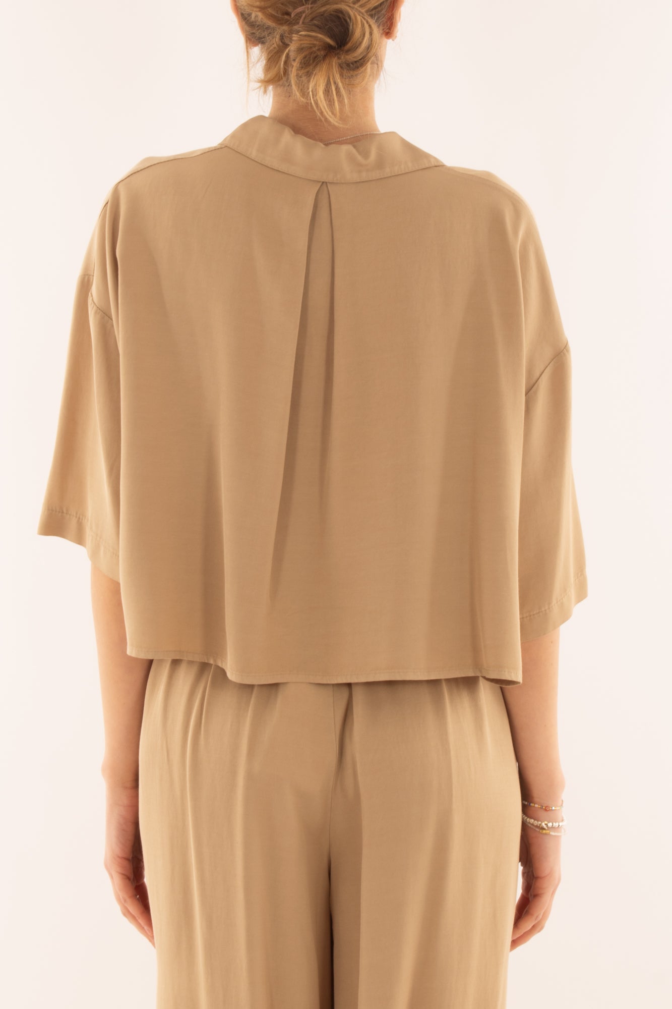 Camicia corta da Donna Dixie - Sabbia