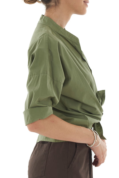 Camicia con nodo da Donna Dixie Salvia