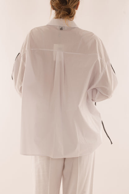 Camicia over da Donna Dixie - Bianco