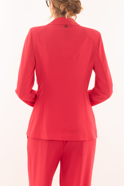 Giacca fluida da Donna Dixie - Fragola