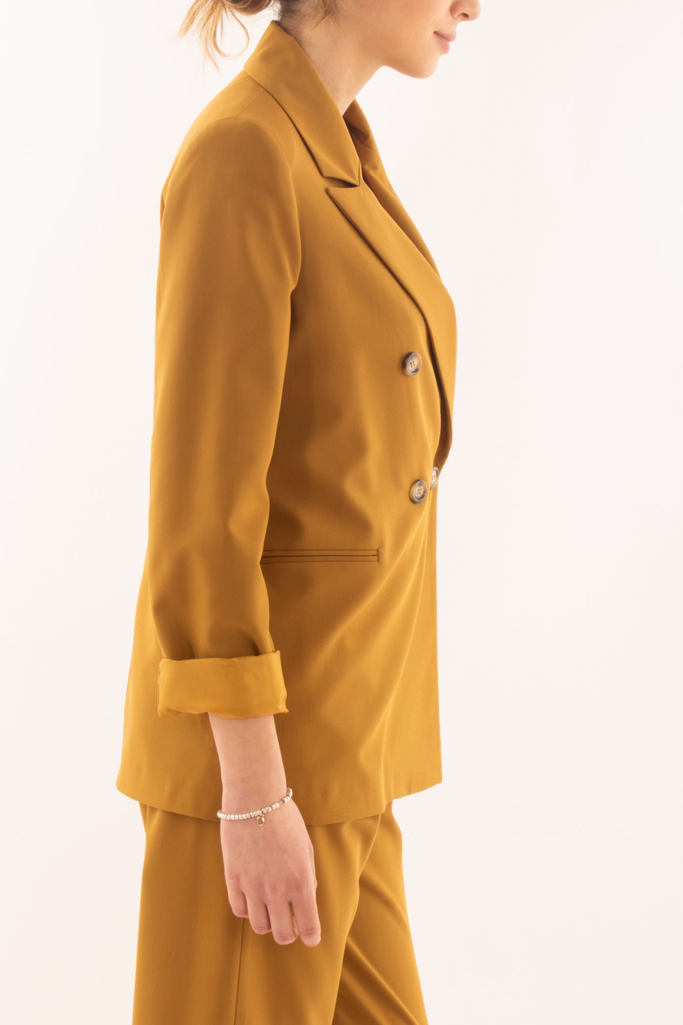 Giacca doppio petto da Donna Dixie - Bronzo