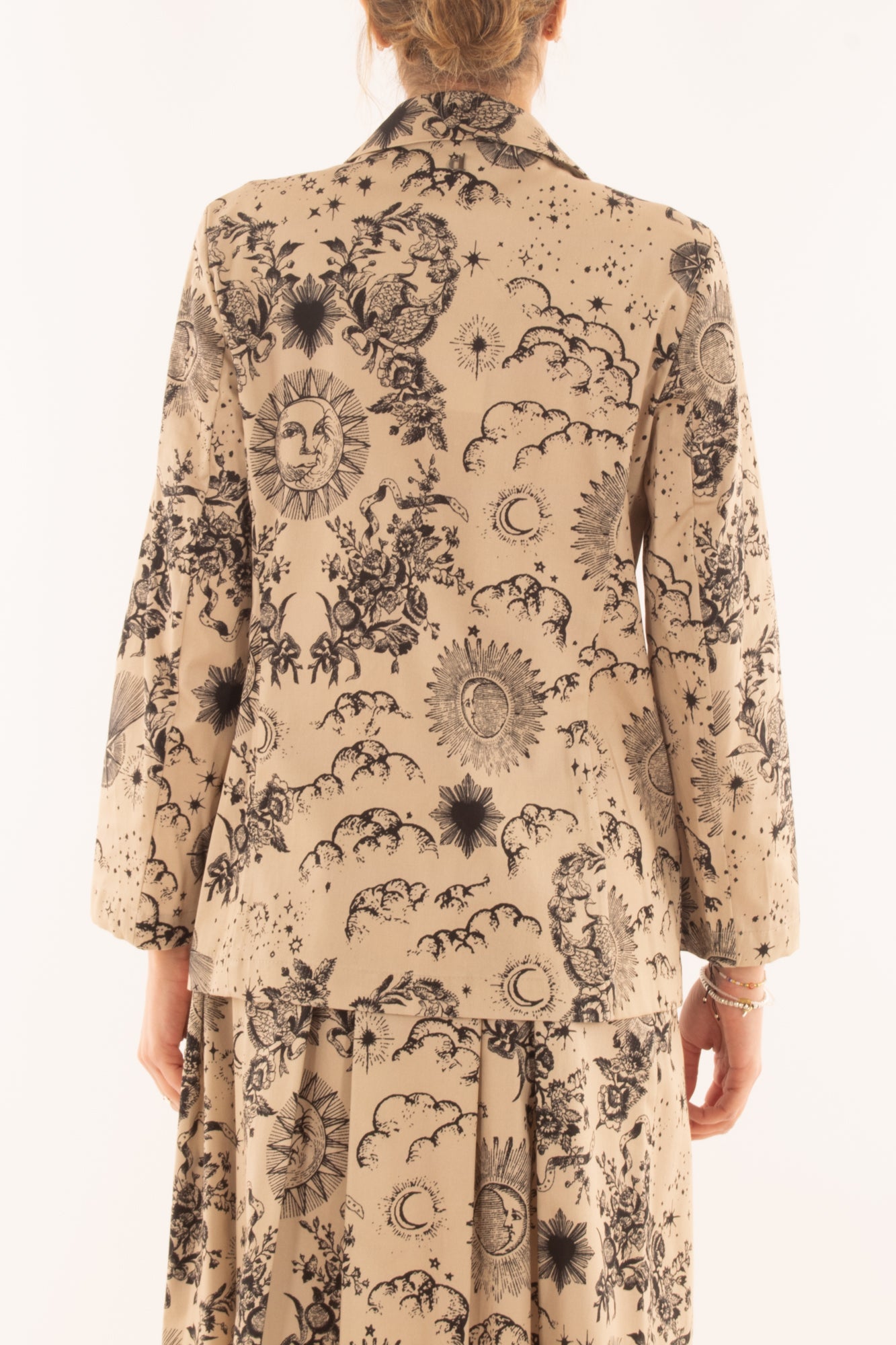 Giacca fantasia da Donna Dixie - Camel