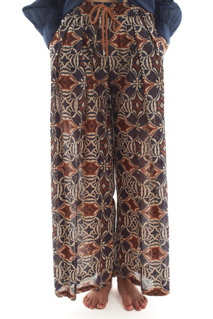 Pantalone in mussola da Donna Dixie - Unica