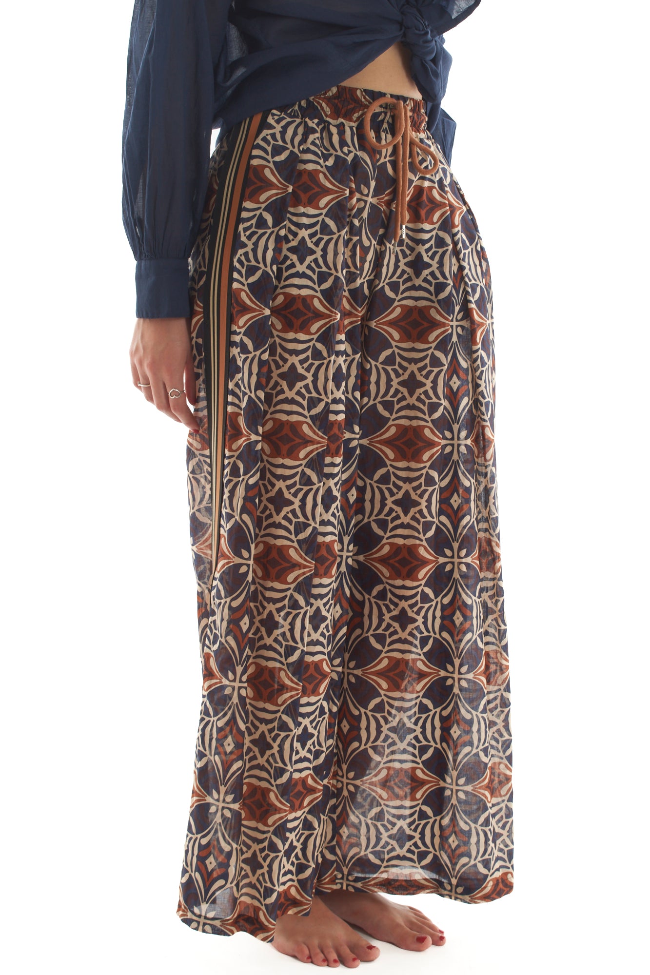 Pantalone in mussola da Donna Dixie - Unica