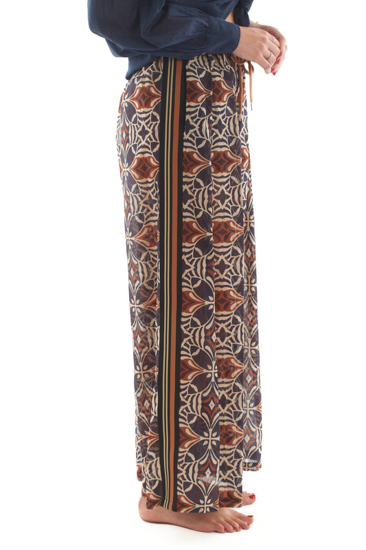 Pantalone in mussola da Donna Dixie - Unica