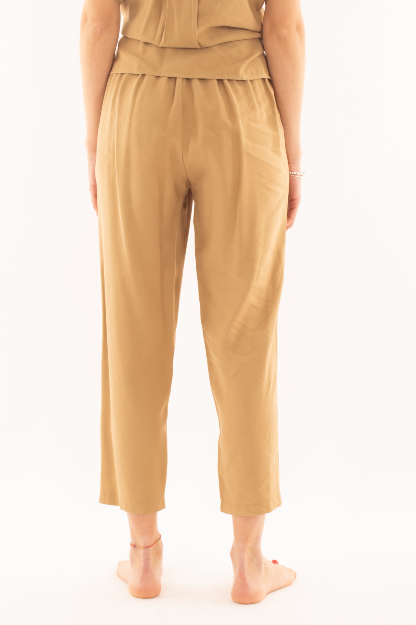 DIXIE Pantalone morbido da Donna Dixie - Beige Beige