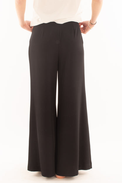 DIXIE Pantalone fluido da Donna Dixie - Nero Nero