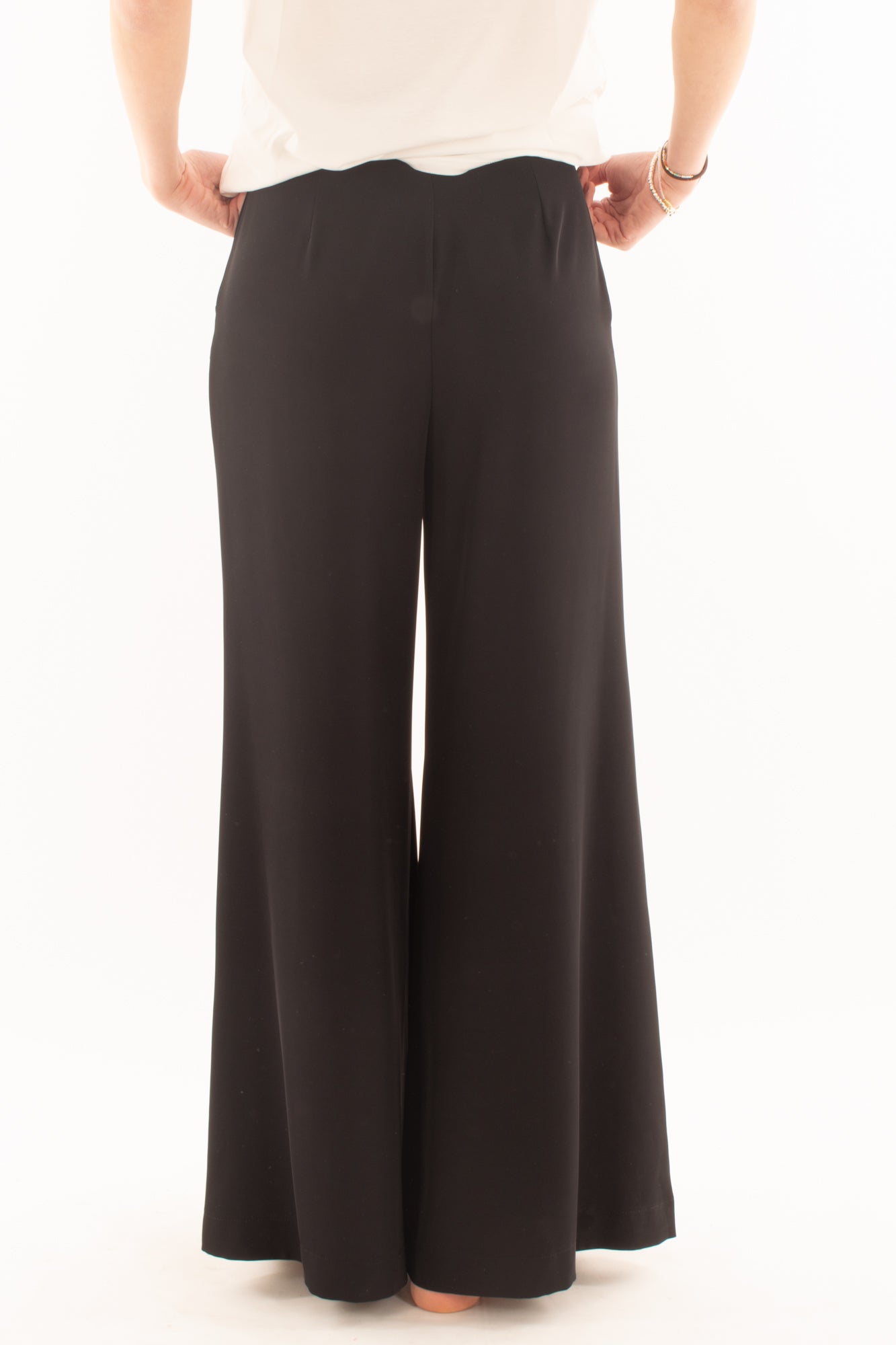 Pantalone fluido da Donna Dixie - Nero