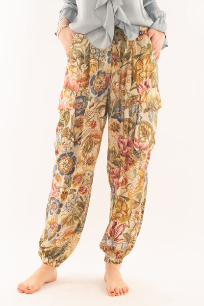 Pantalone in viscosa da Donna Dixie - Multicolor