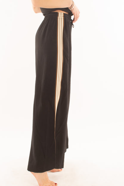 Pantalone con bande latelari da Donna Dixie - Nero