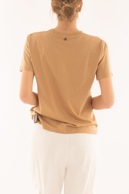 T-shirt con scritta 'hermosa' da Donna Dixie - Biscotto