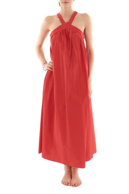 Abito lungo ampio da Donna Imperial - Rosso