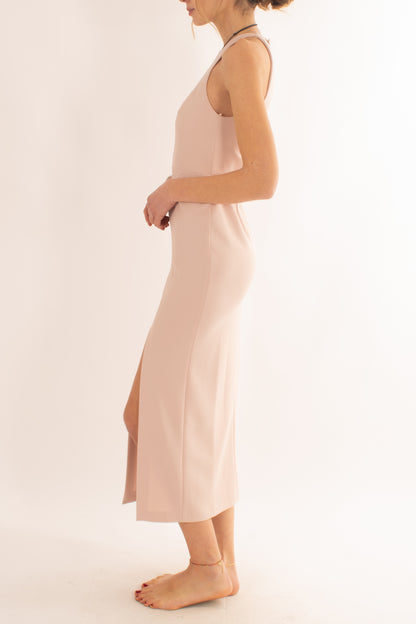 Abito lungo smanicato con scollatura da Donna Imperial - Candy