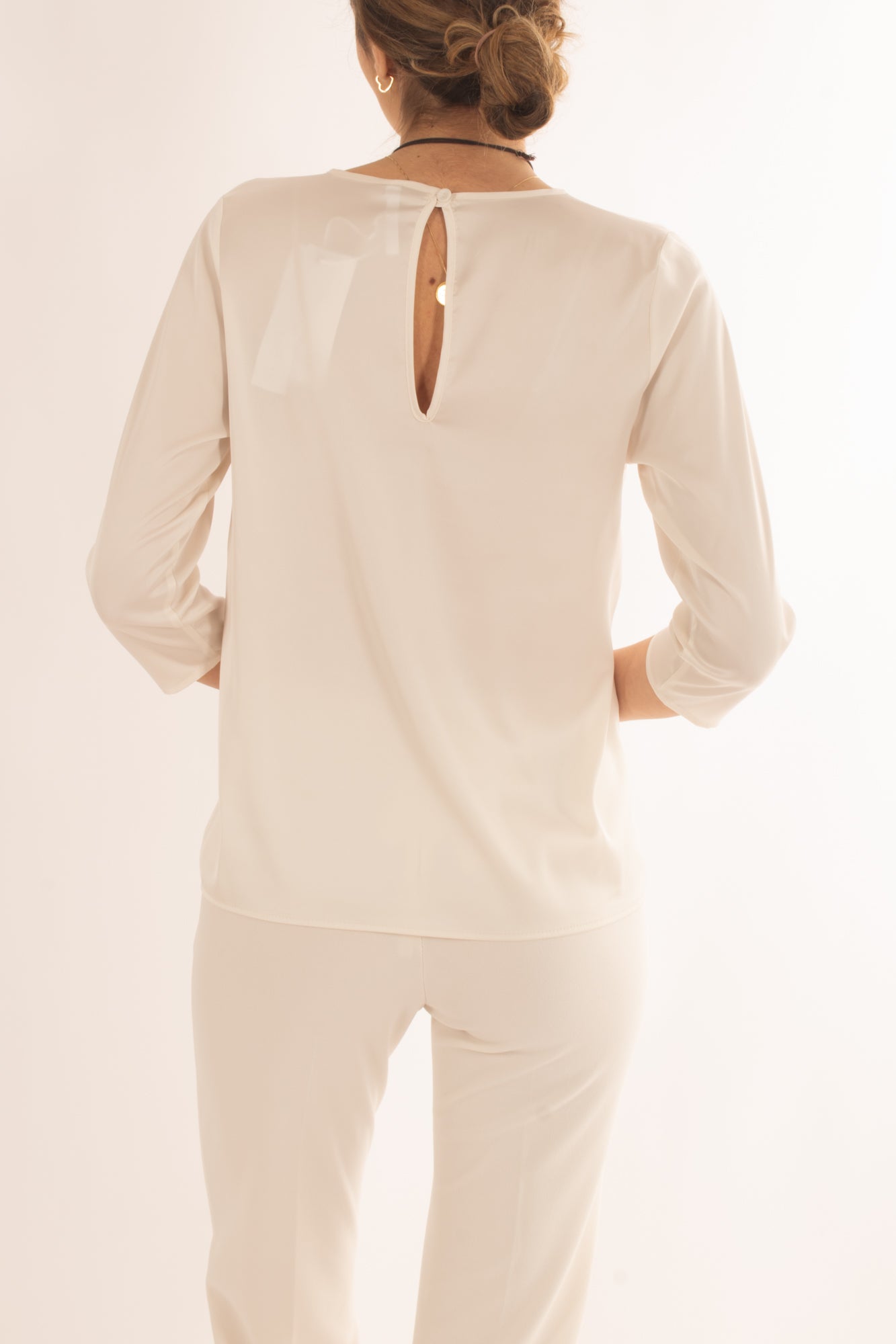 Blusa manica 3/4 da donna Imperial - Champagne