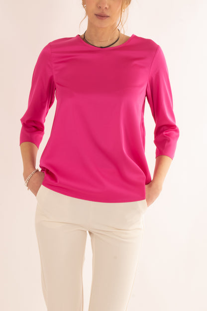 Blusa manica 3/4 da donna Imperial - Pink