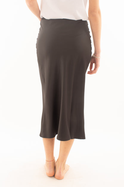 Gonna in satin da Donna Imperial - Nero