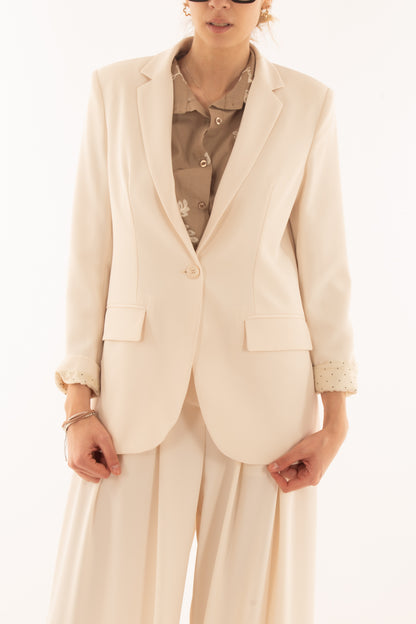 Giacca con fodera pois da Donna Imperial - Burro