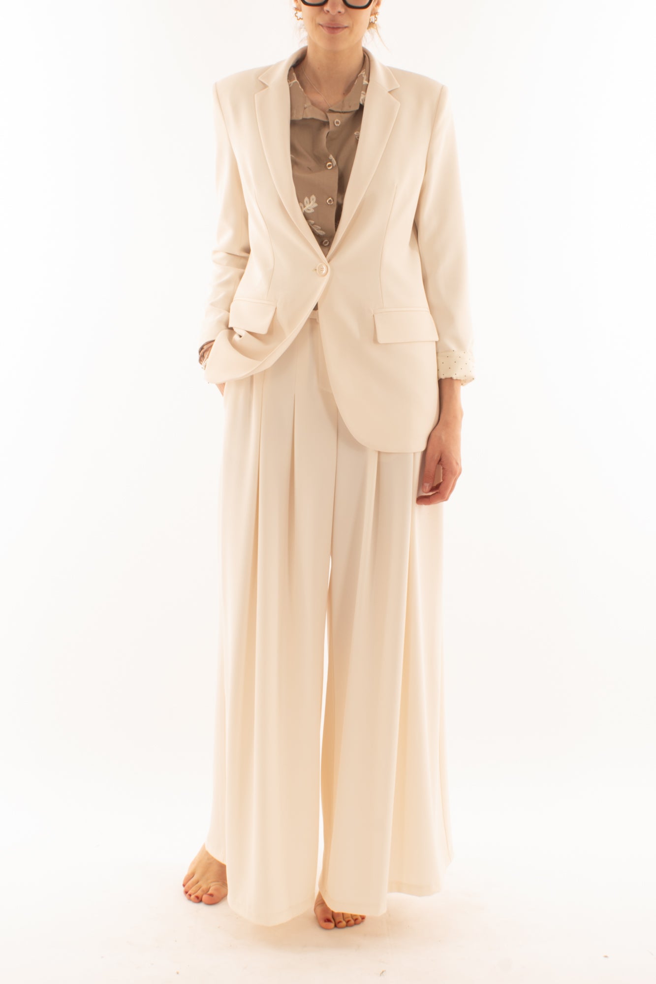 Giacca con fodera pois da Donna Imperial - Burro