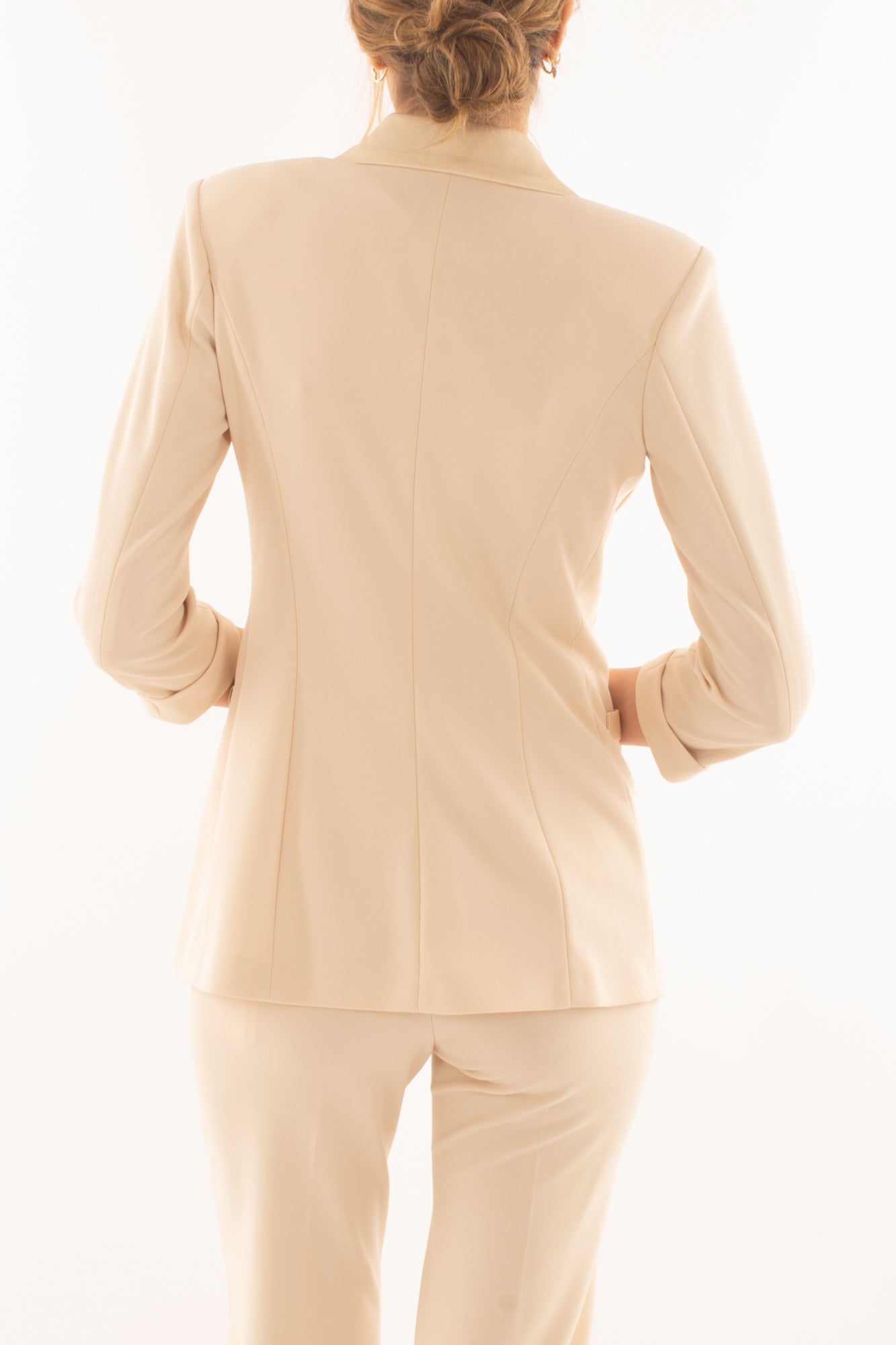 Giacca con manica 3/4 doppio petto da Donna Imperial - Avena