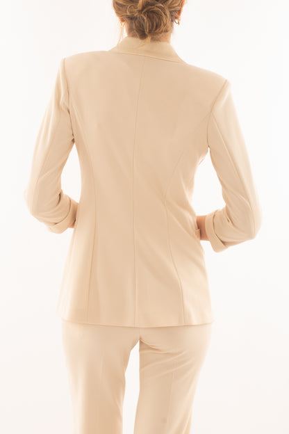 Giacca con manica 3/4 doppio petto da Donna Imperial - Avena