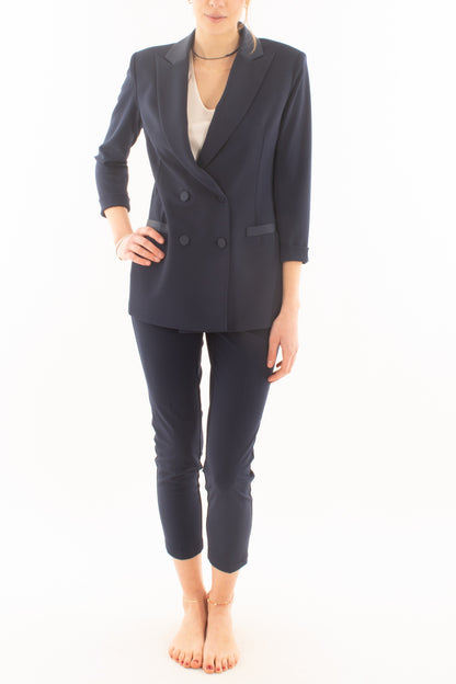 Giacca con manica 3/4 doppio petto da Donna Imperial - Blu