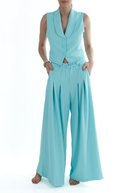 Gilet smoking da Donna Imperila - Acqua